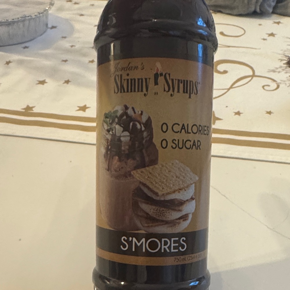 Jordan's Skinny Syrups S'mores Flavor. New.